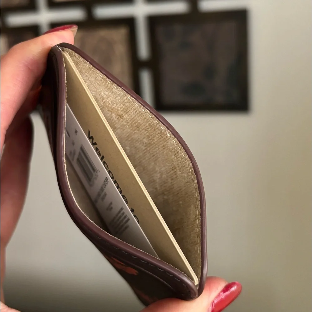 Authentic COACHTOPIA Leather Caterpillar shoulder magnetic closure hobo/card set - Picture 5 of 17